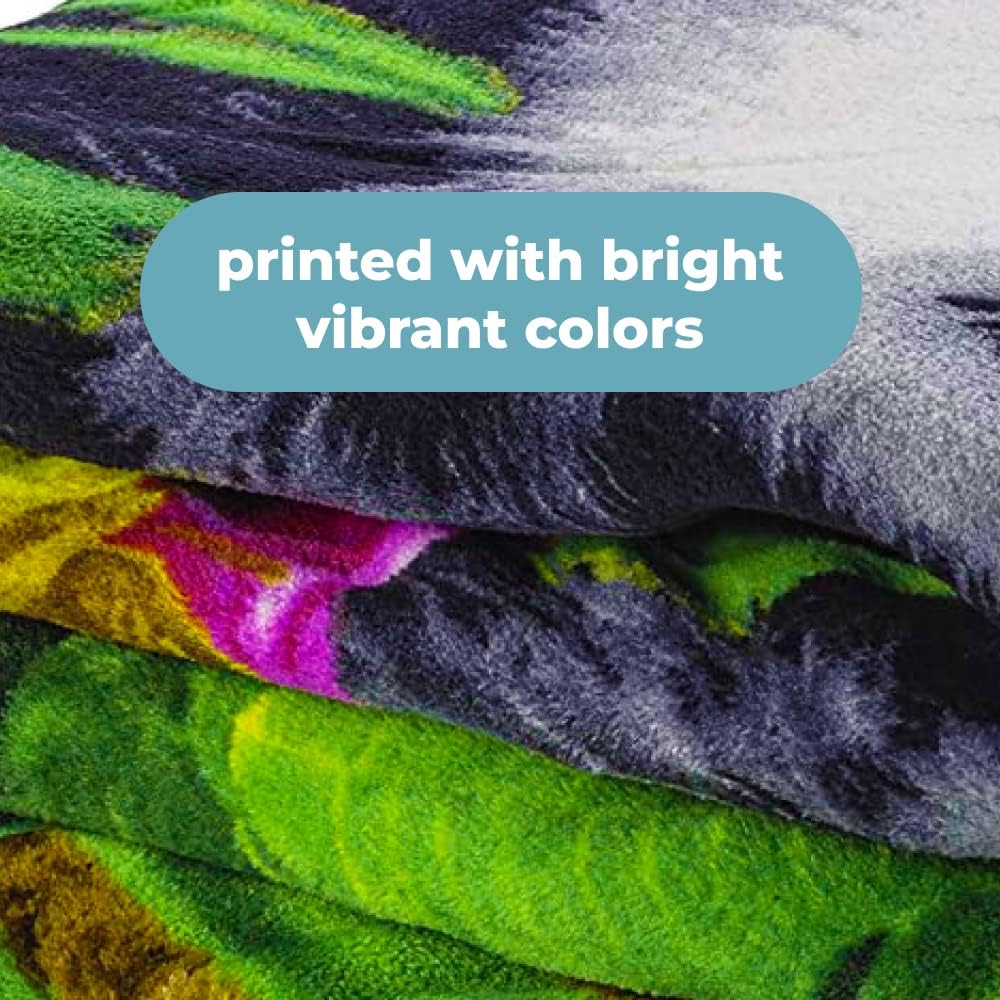 Dawhud Direct Precious Pandas Fleece Blanket for Bed, 50" x 60" Panda Fleece Throw Blanket for Women, Men and Kids - Super Soft Plush Panda Blanket Throw - Image 5