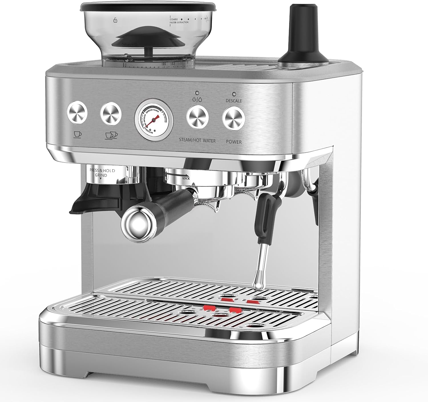 Takywep Professional Espresso Machine with Grinder