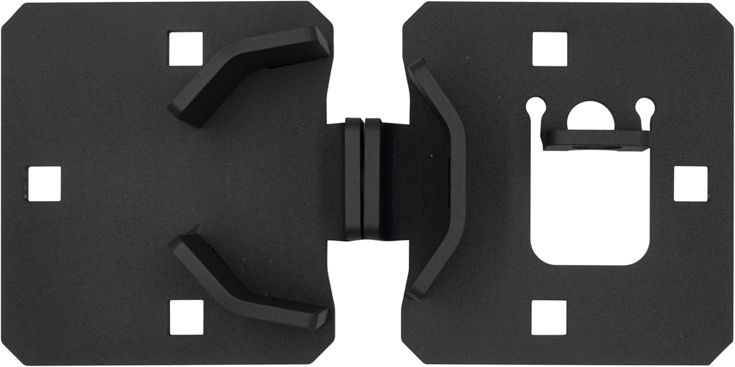 Proven Industries Trailer-Door Hasp Lock, Puck Lock Not Included, Made in The USA