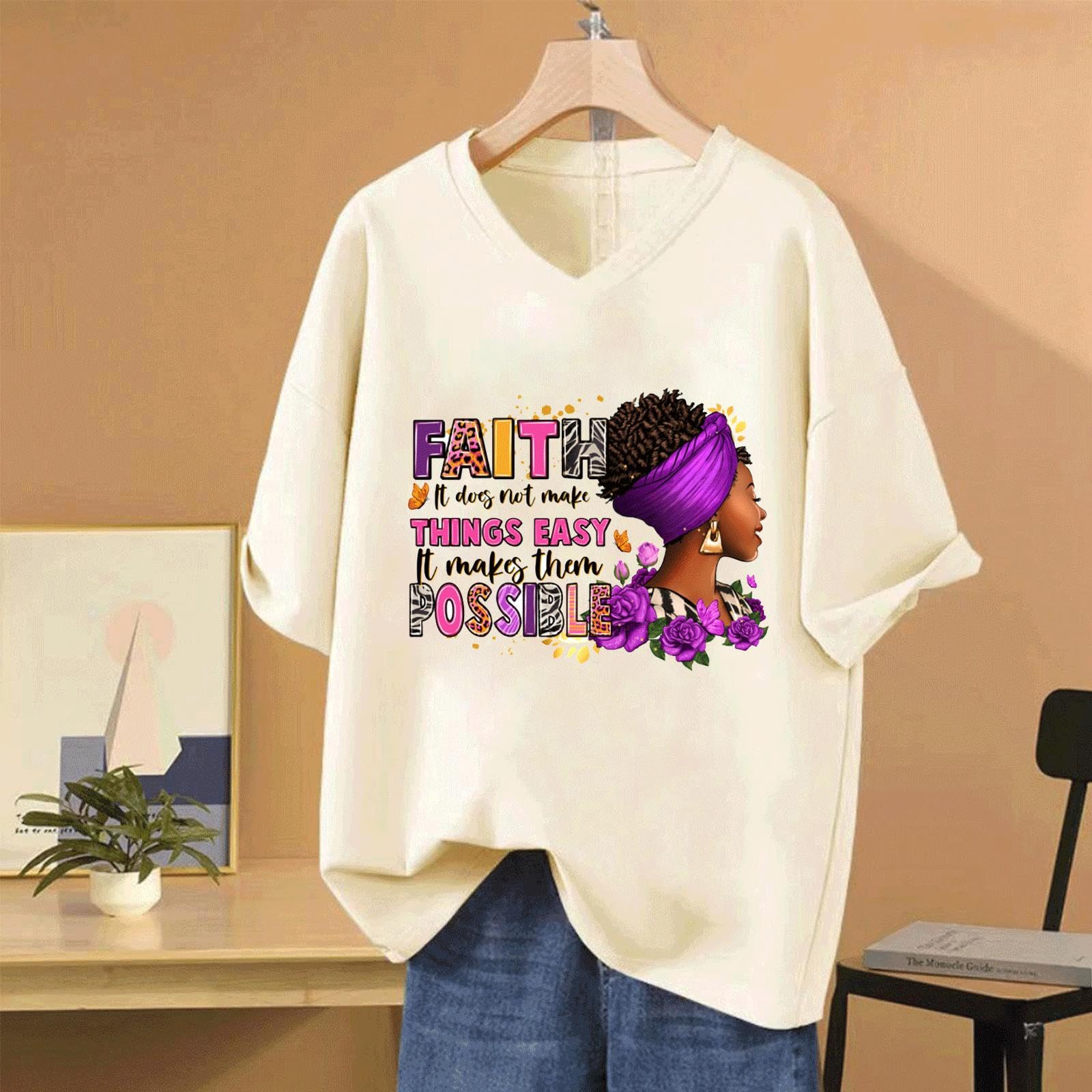 30PCS Black Girls DTF Transfers - Iron On Decals With Inspirational Quotes For T-Shirts, Jeans, Bags - View #4