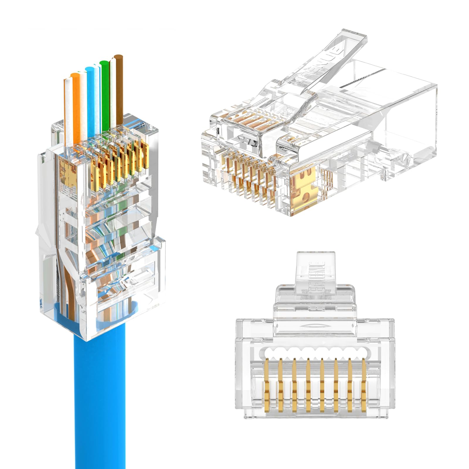 Złącze RJ45 CAT5E 50 szt