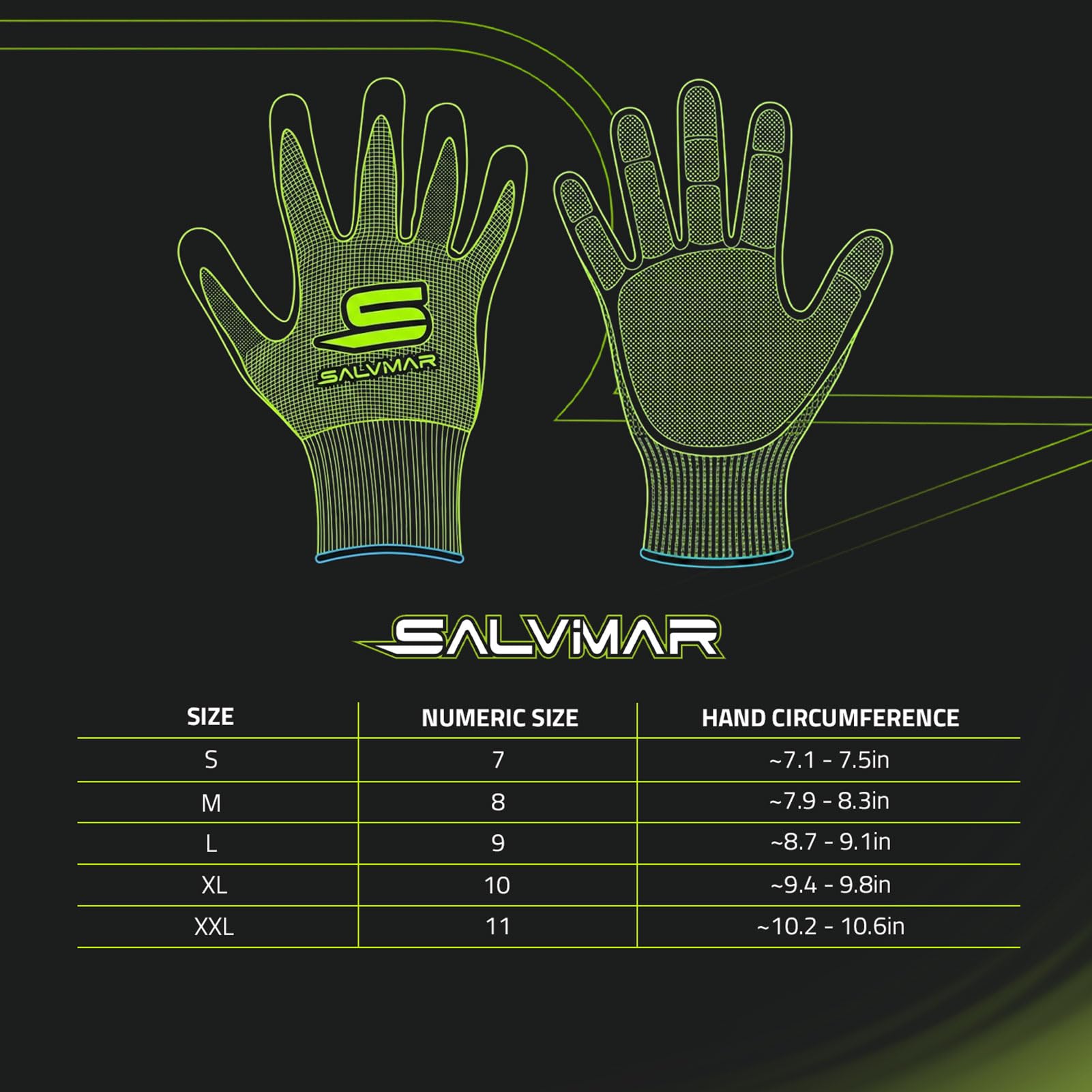 SALVIMAR Unisex Dynema Handschuhe