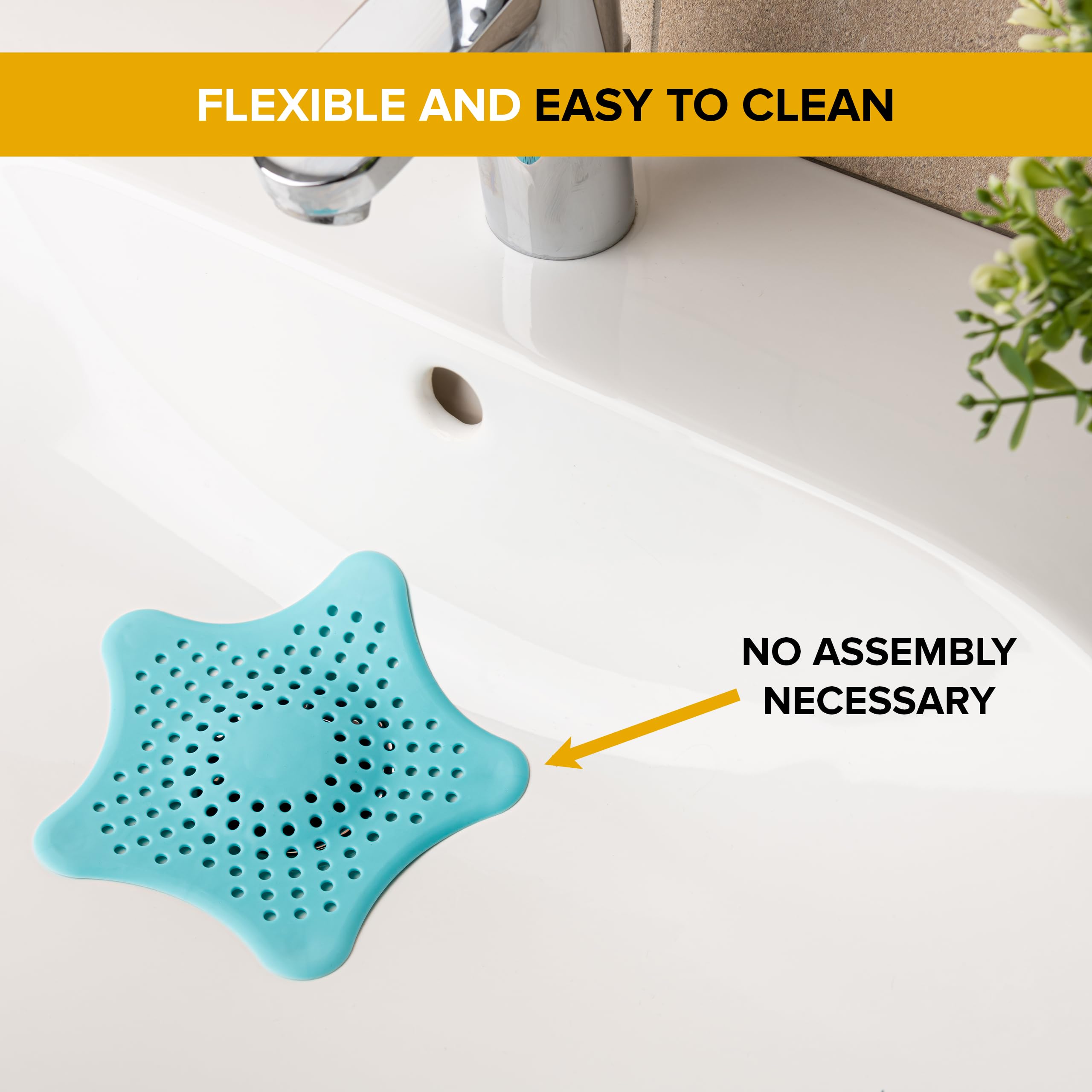 Set De 2 Tamis D'évacuation AFBLUSSHELD En Acier Inoxydable - Pour Lavabo, Douche Et évier - Anti-cheveux Et Débris