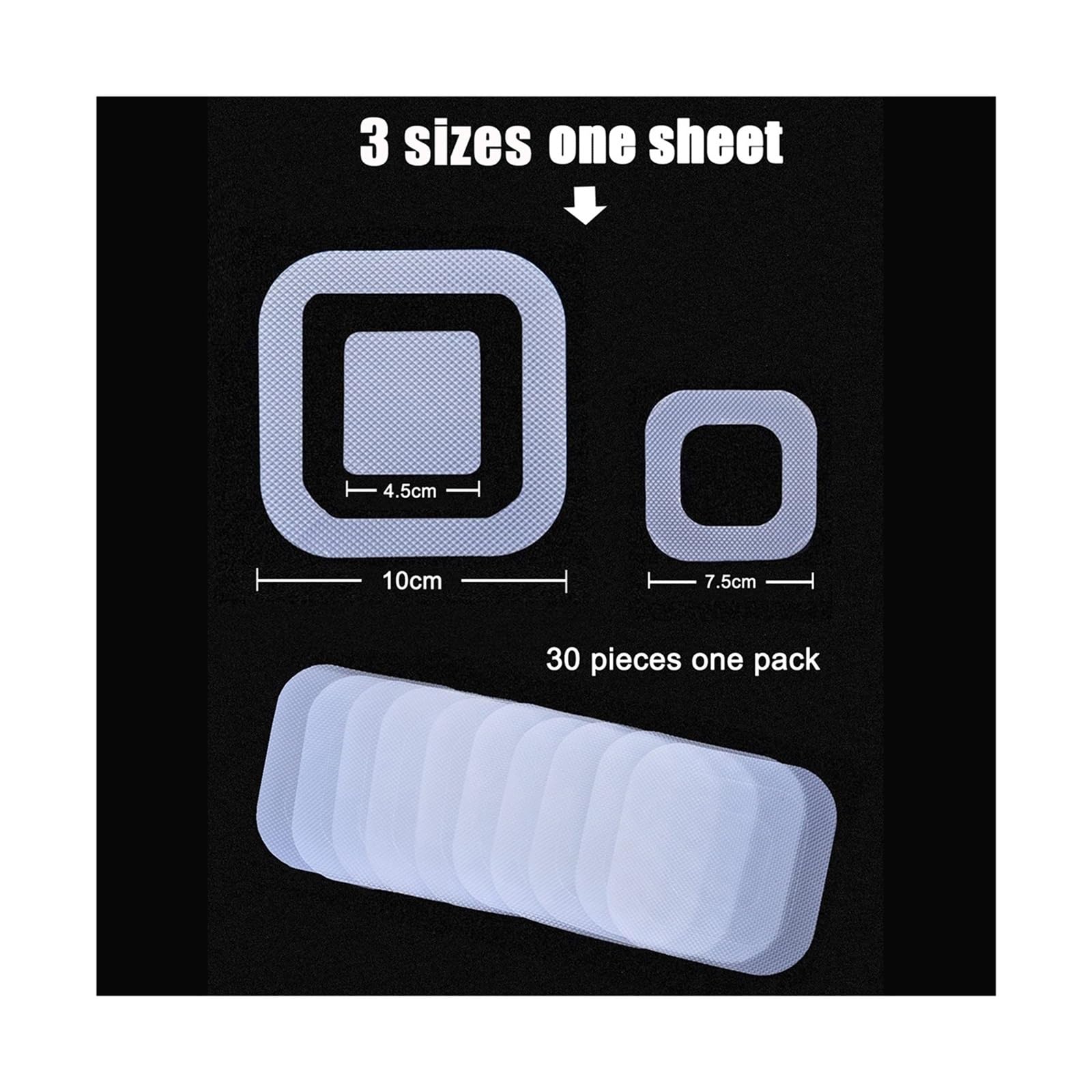 JFNKLFG Non Slip Shower Stickers 30pcs Shower Tapes Pedal Adhesive Sticking Bathtub Bathroom Colorful Anti Slip Sticker Floor Anti-skid Pad Stickers(Color2)