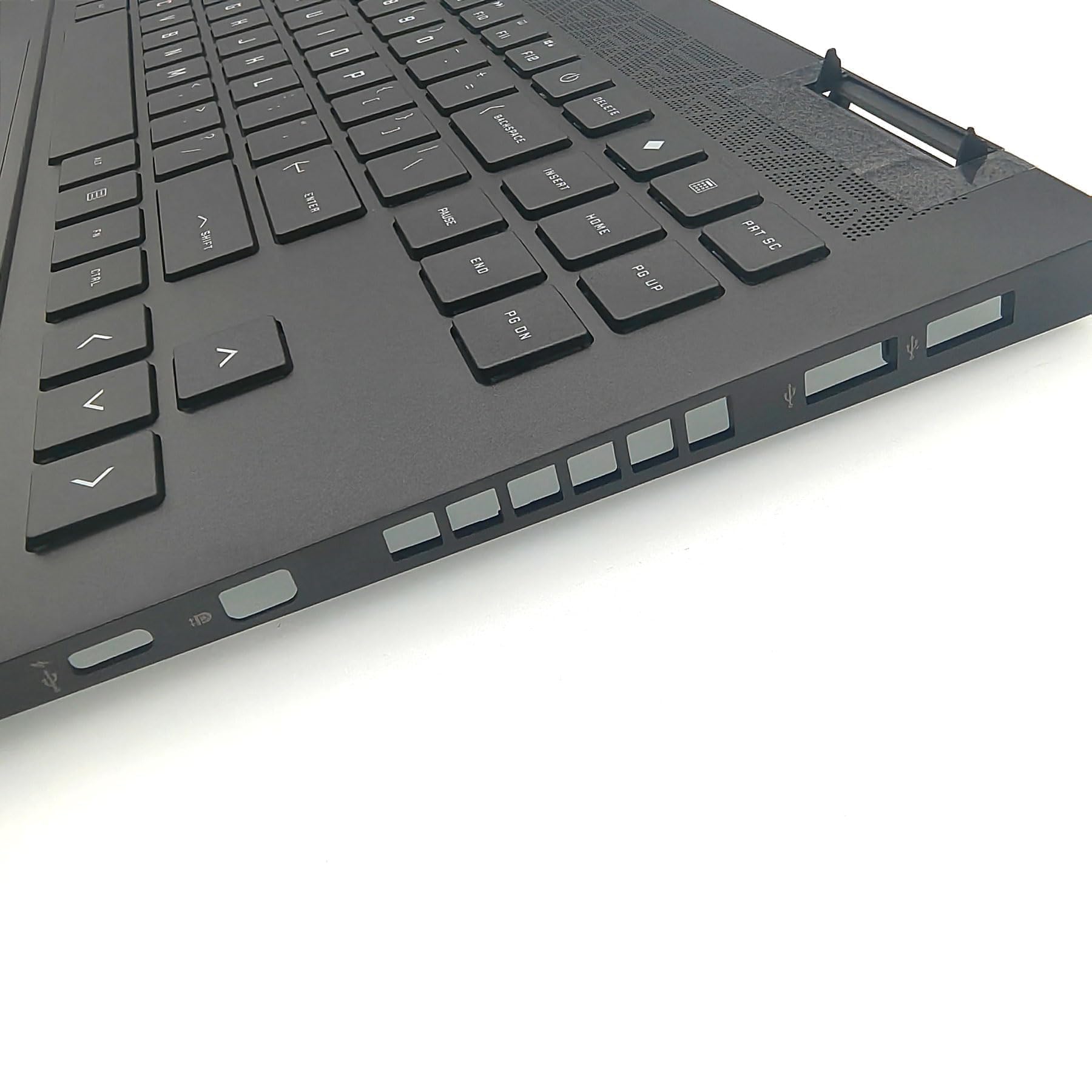 Handballenauflage Mit Tastatur Für HP OMEN 15-EK/EN – US-Layout, Hintergrundbeleuchtung, M00666-001