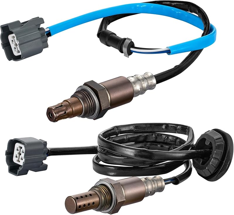 Sensor de oxigênio O2 SYKRSS 234-4797 e 234-9040 para Honda Accord 2.4L 2003 a 2007 – Conjunto com 2 unidades