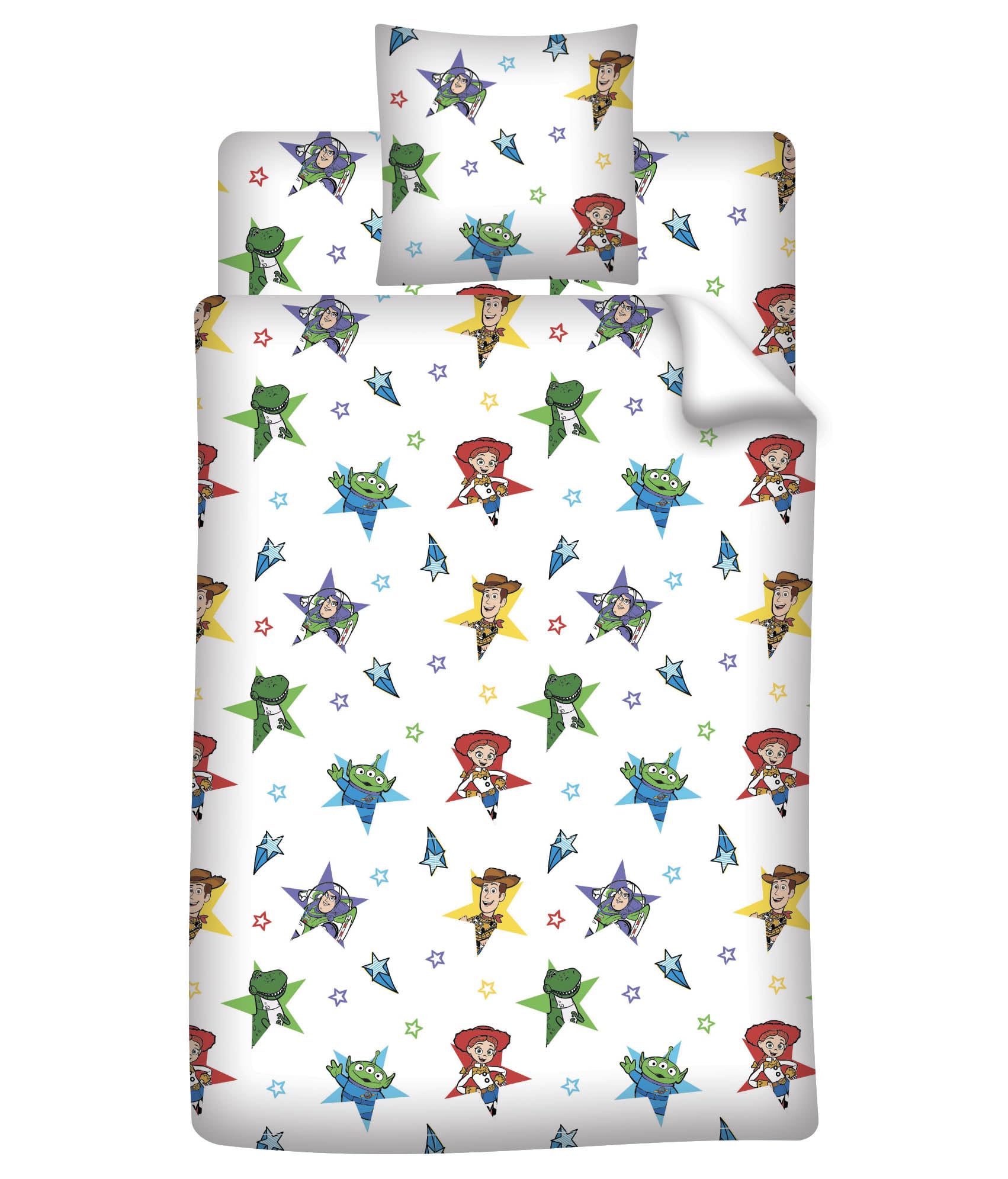 Toy Story 3 Piezas Funda Nórdica Cama 90 140x200 + Funda Almohada + Bajera
