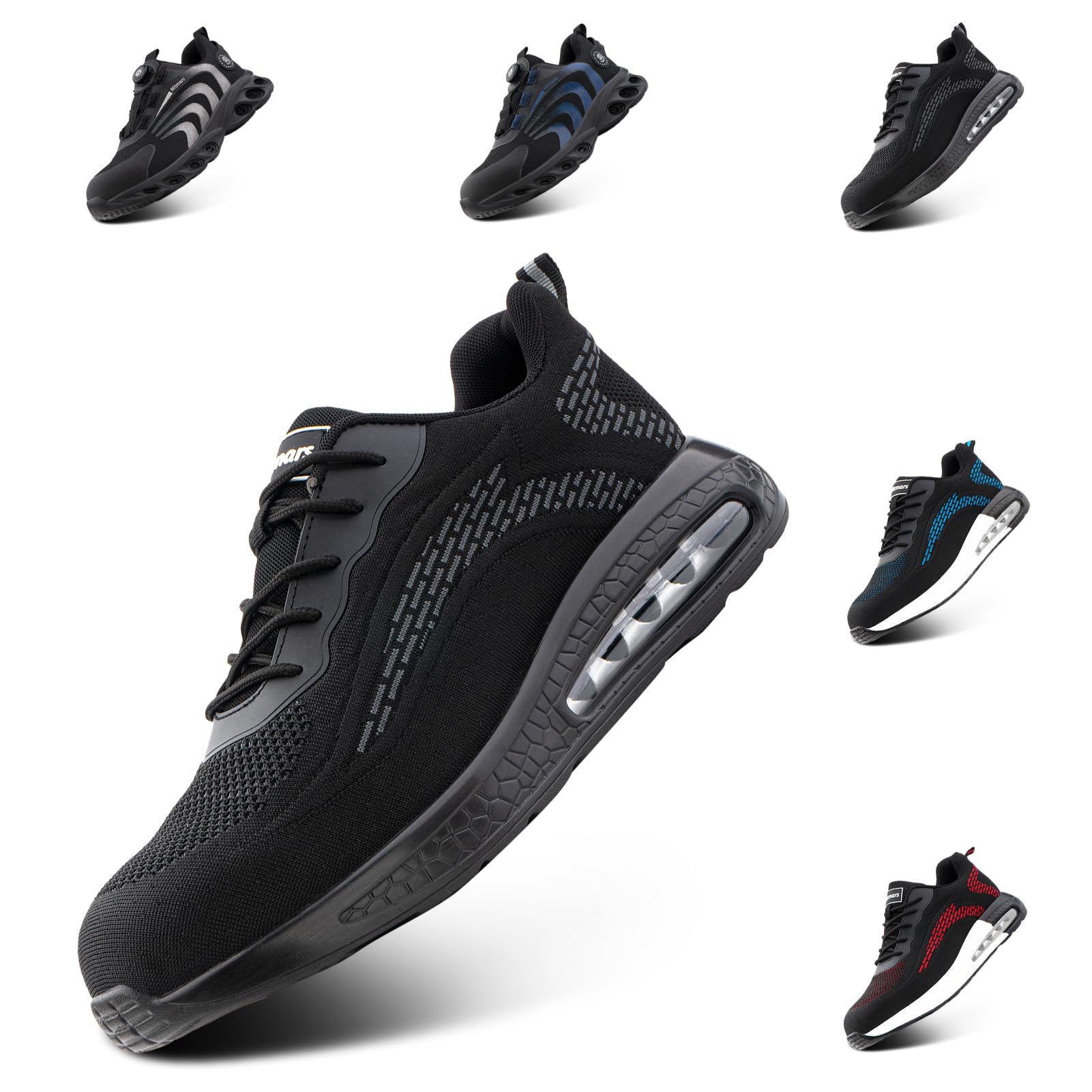 Hitmars Sicherheitsschuhe Unisex Selbsthemmend Gr.36-46