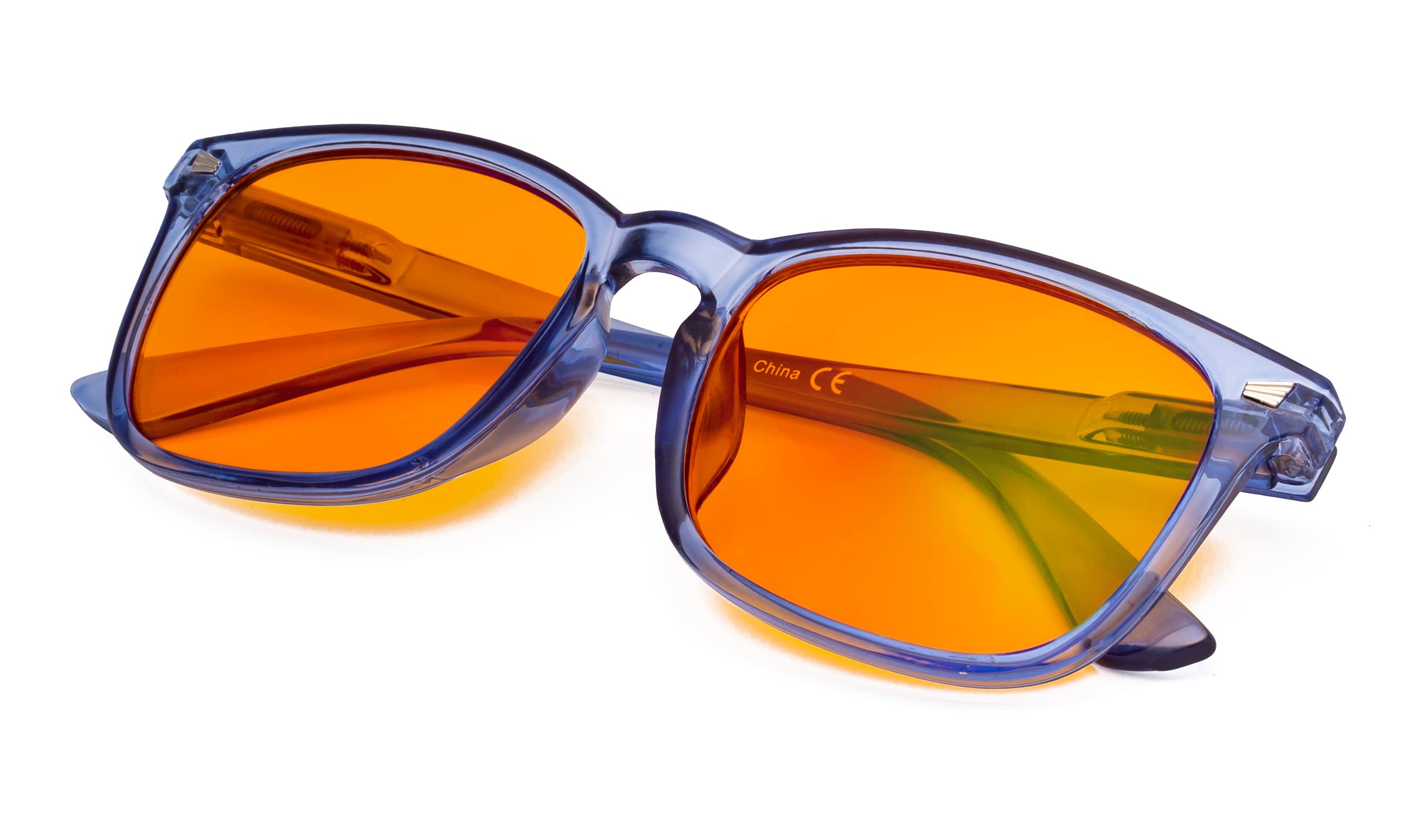 Reducblu Oversized Square Blue Light Blocking Reading Glasses for Women Men