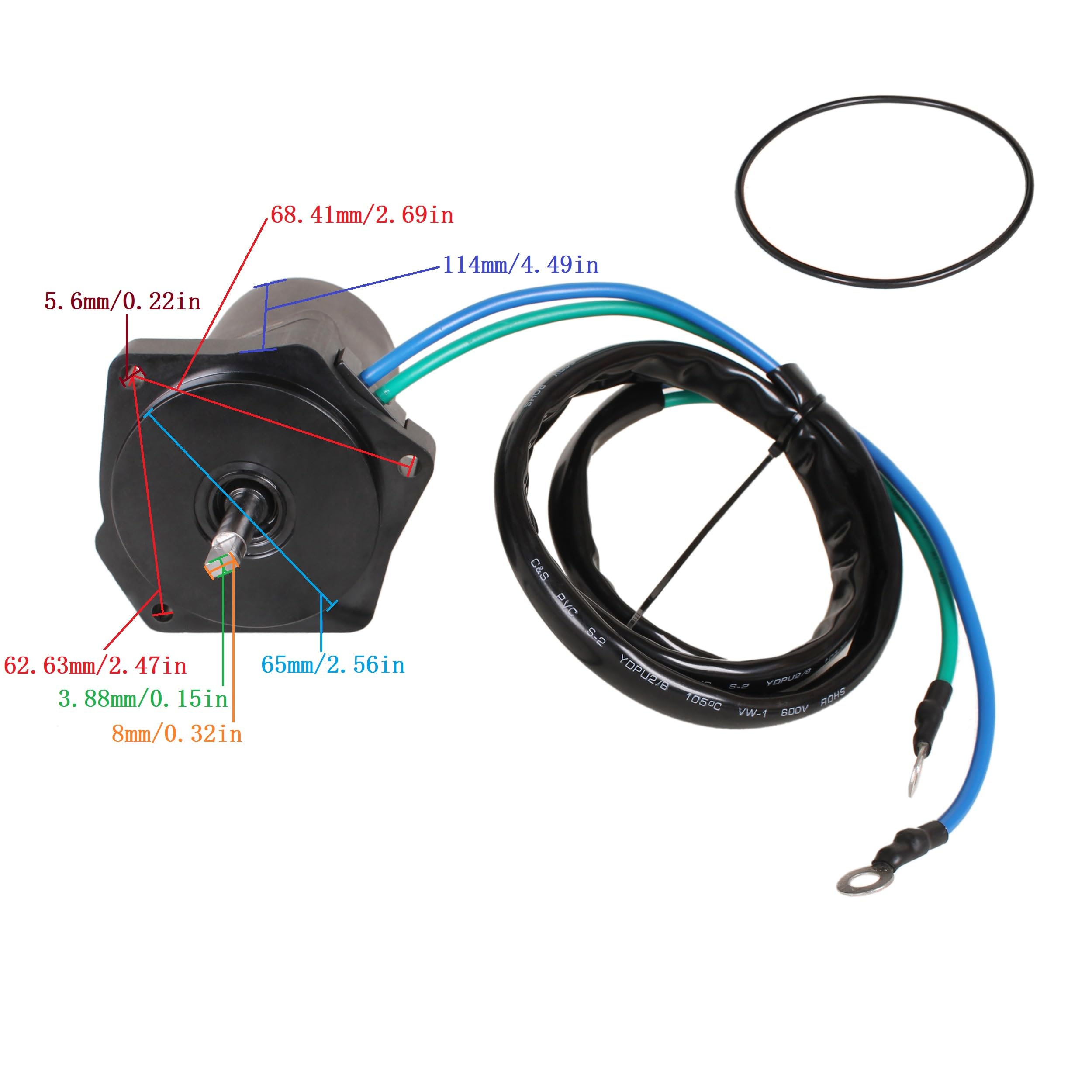 きい0202 Amazon.com: Boat Engine 6CJ-43880-10 6CJ-43880-11 6CJ-43880-12 6CJ