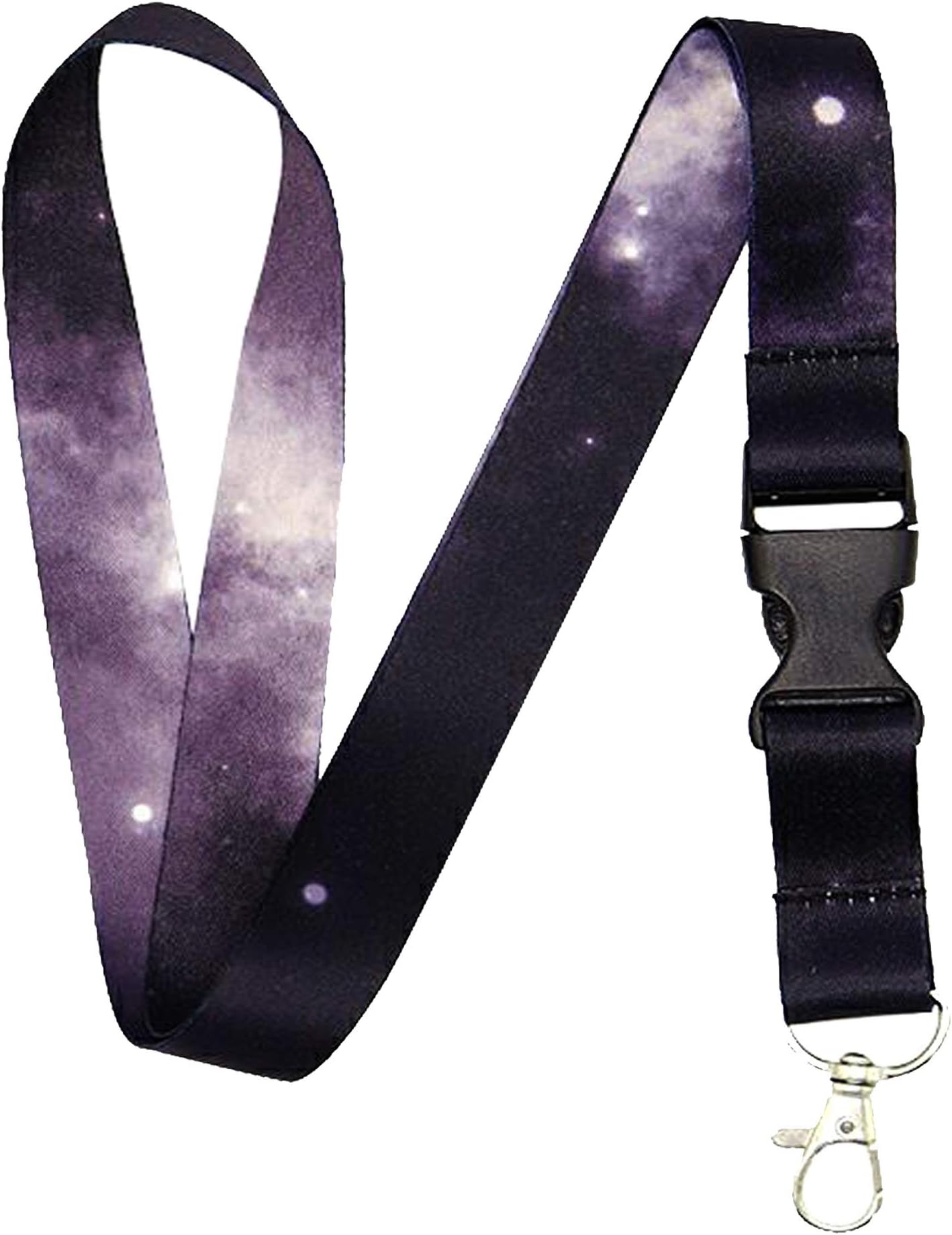Lanyard for Keys Keychain Lanyard Premium Soft Silky Wide Strapped Beautifully Printed ID Teacher Lanyard with Spring Clip for Women/Men