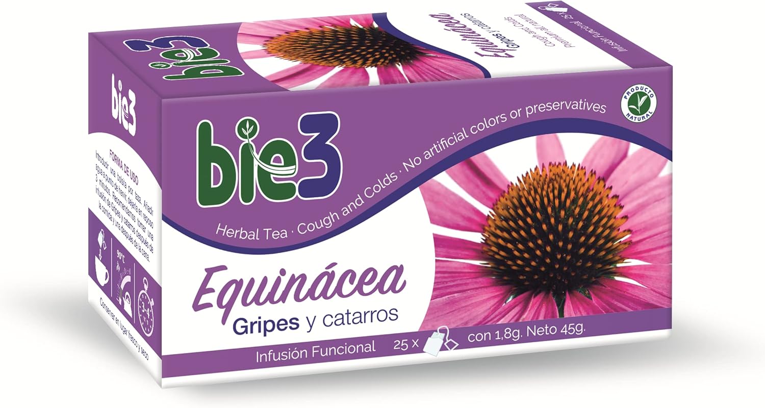 Equinacea. Gripes y Catarros - 25 Bolsitas