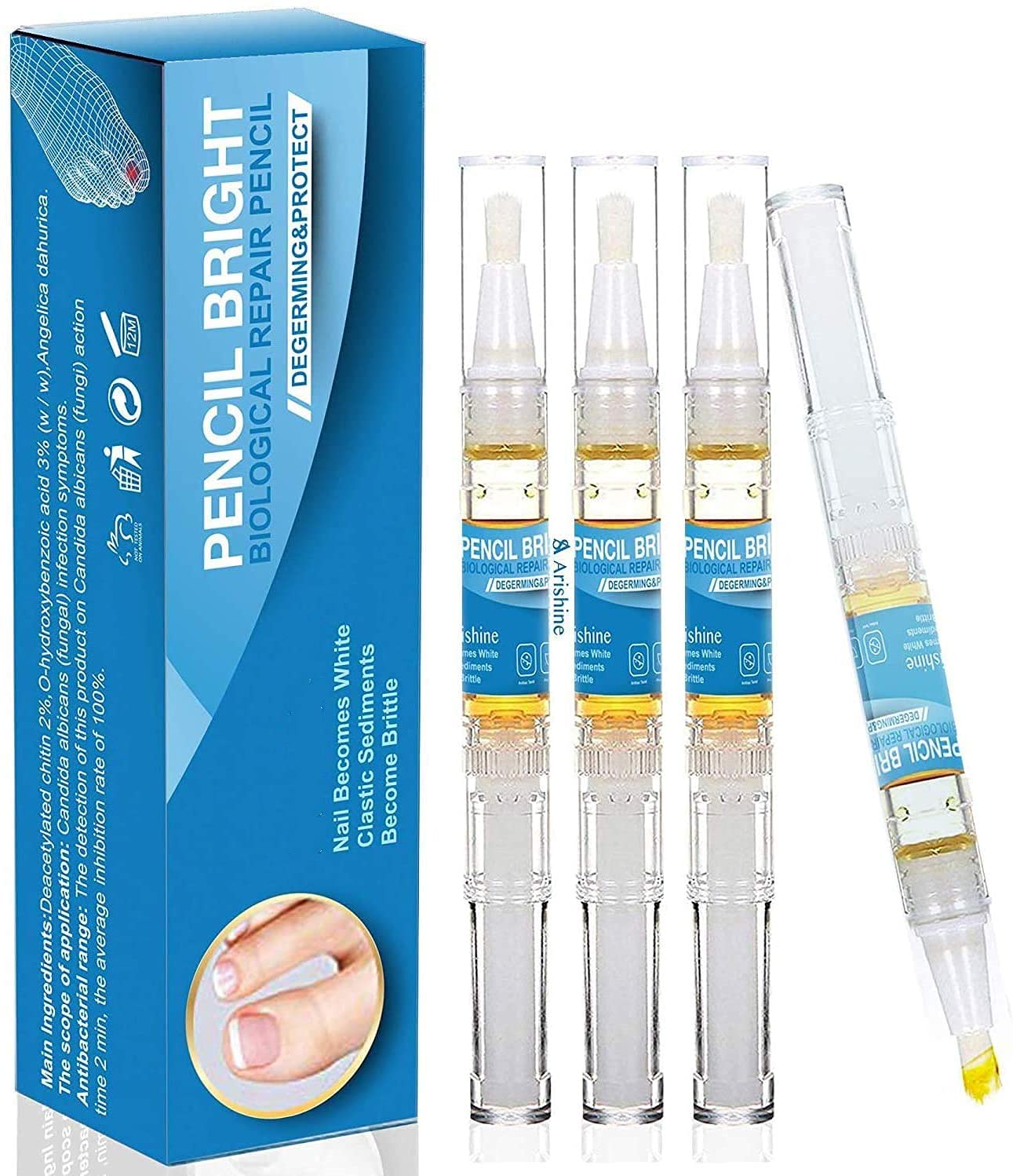 fungus treatment, Toenail fungus stop, antifungal nail liquid, effective against nail fungus, antifungal toenail, 4pcs