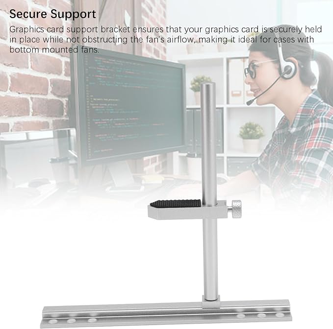 Soporte para GPU ajustable de aleación de aluminio miniatura 3