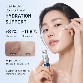 ASCE+ Exosome Ampoule Pro 5 Weeks Intensive Skin rejuvenating care with 70,000ppm Ultra-High Concentration Rose Exosome, Hydrating & Skin Glow, Boosts Collagen, Wrinkle & Pigmentation Care