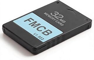 Dpofirs Memory Card (FMCB) - 32MB, Black - Gaming Console - Plug and Play, Stable Performance
