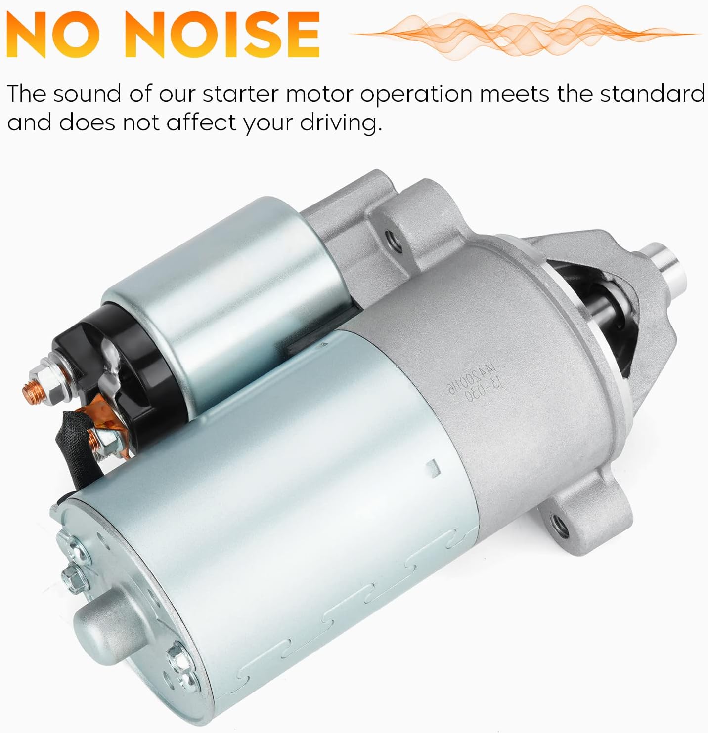 Starter (Only for OHV) for Ford Taurus 2000-2007 V6 3.0L, for Mercury Sable 2000-2005 GS V6 3.0L, 2000-2002 LS 3.0L V6, SFD0041 410-14052 336-1934 6642 SA887