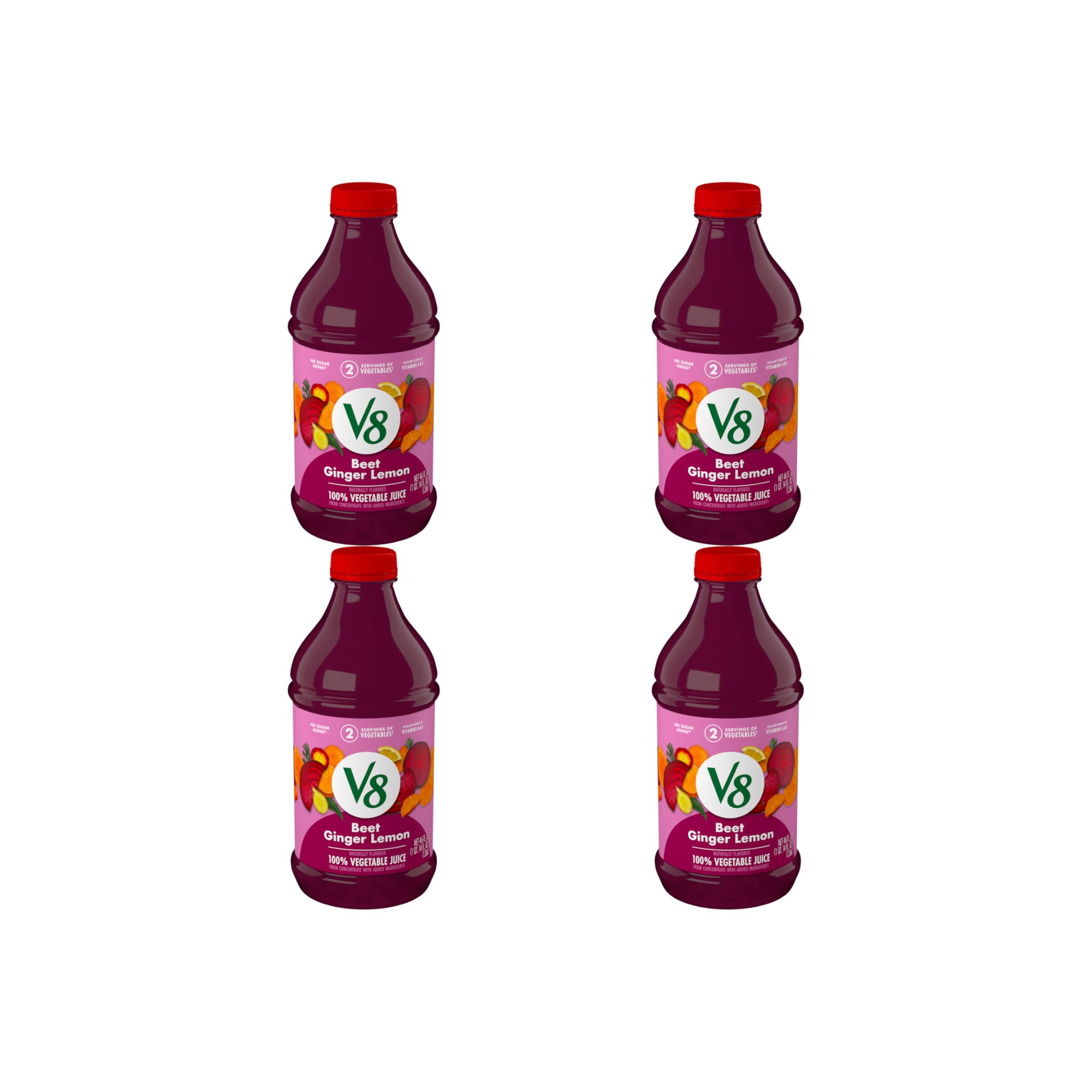 Amazon.com: V8 Beet Ginger Lemon 100% Vegetable Juice, 46 fl oz