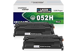 052H Toner Cartridge Compatible Replacement for Canon 052H 052 Toner Cartridge for...