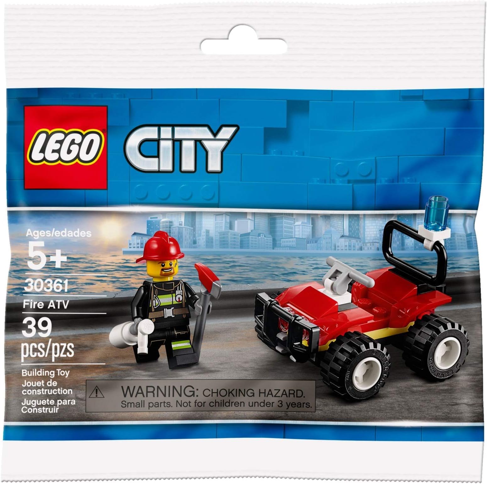 Fire ATV Lego City polybag