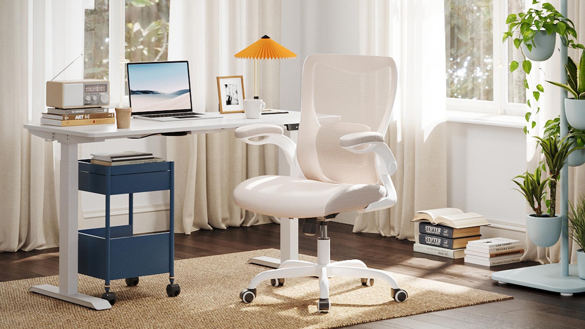 パソコンデスク Table and Chair (for Office, Room etc) Amazon.com: MUXX.STIL Office Chair, PU Leather Ergonomic Desk
