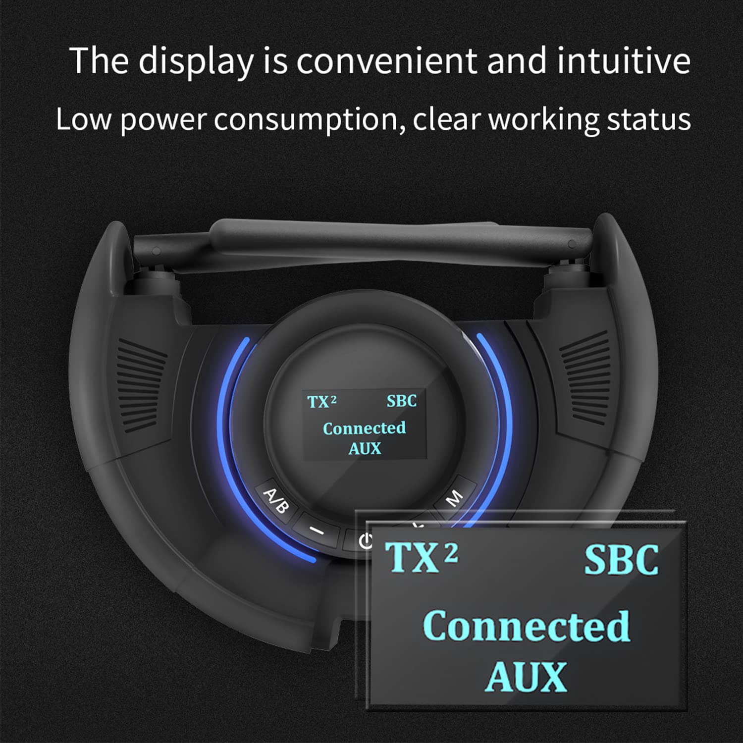 Prolig Émetteur Bluetooth 5.0 pour TV PC aptX Low Latency Adaptateur audio sans fil Prise en charge de 2 casques (Optical, AUX, RCA, USB) Portée de 393 pieds
