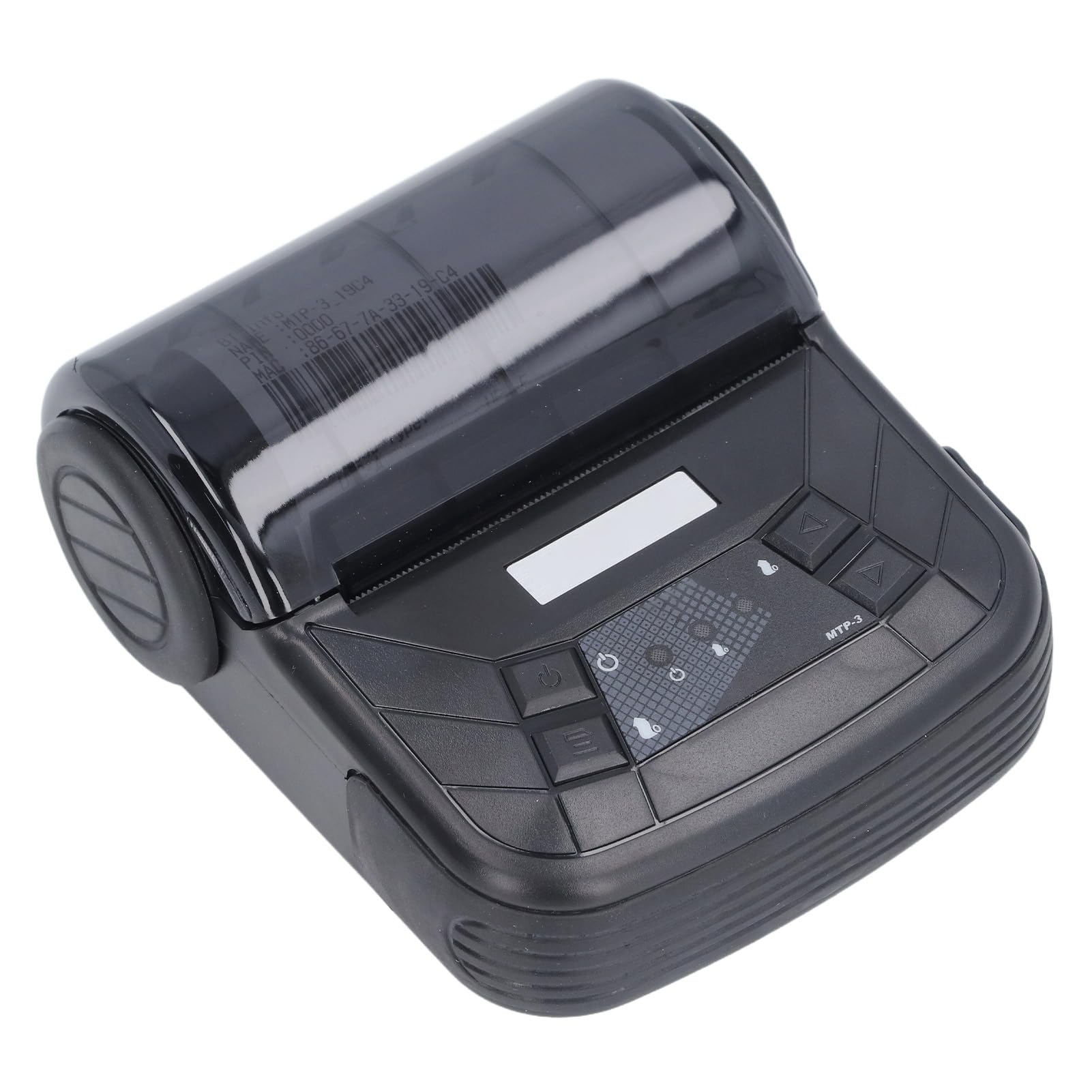 Denash Impresora Térmica con Impresora de Alta Velocidad de 80 Mm de 80 Mm para el Supermercado Negro (Sin Estuche)