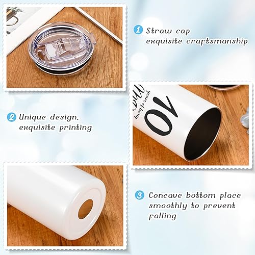 Miniatura 3 de Cunhill Juego de 2 tazas de café de aniversario de boda con tapa para abuelos y padres (10 recto)