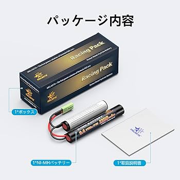 Amazon.co.jp: Melasta ニッケル水素バッテリー セパレート形