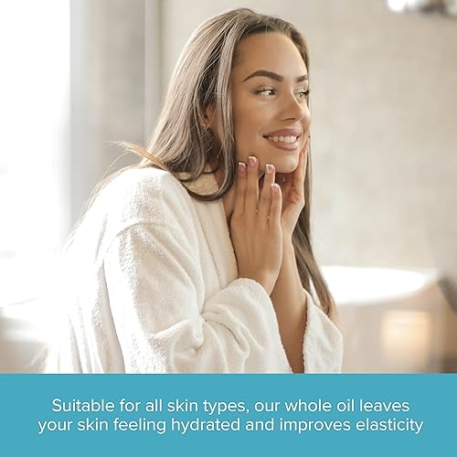 Miniatura 5 de American Ostrich Farms Aceite de avestruz 100% puro, fabricado en Estados Unidos, hidratante natural para la piel rica en omega, botella de 8 onzas,