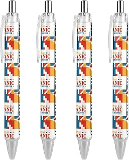 National Hispanic Heritage Month7 Ballpoint Pens Supplies Retractable Writing Black Ink Pen Gifts Accessories for Office Work School Doctor Nurse Teacher Students