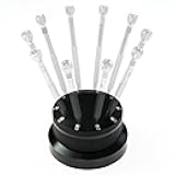 Professional Screwdriver Carousel Base (No Tools) by W&S for Holding 10-piece Screwdriver Set: (For 10pc Tool Set)