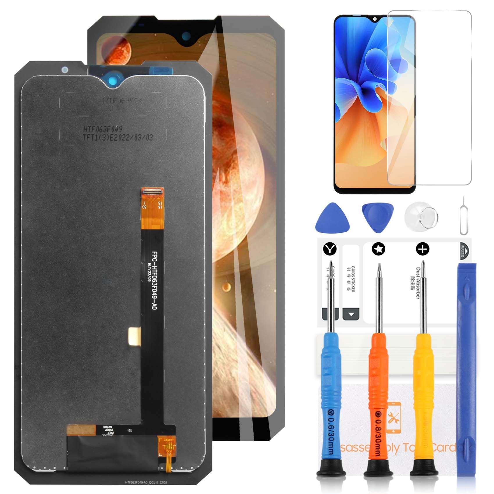 Écran De Remplacement LCD Pour Doogee S89 / S89 Pro - Kit De Réparation Avec Outils Et Adhésif Inclus