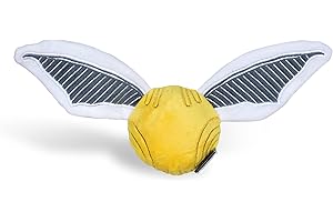 10-Inch Harry Potter Snitch Pet Squeaker Toy | Durable Crinkle Material |...