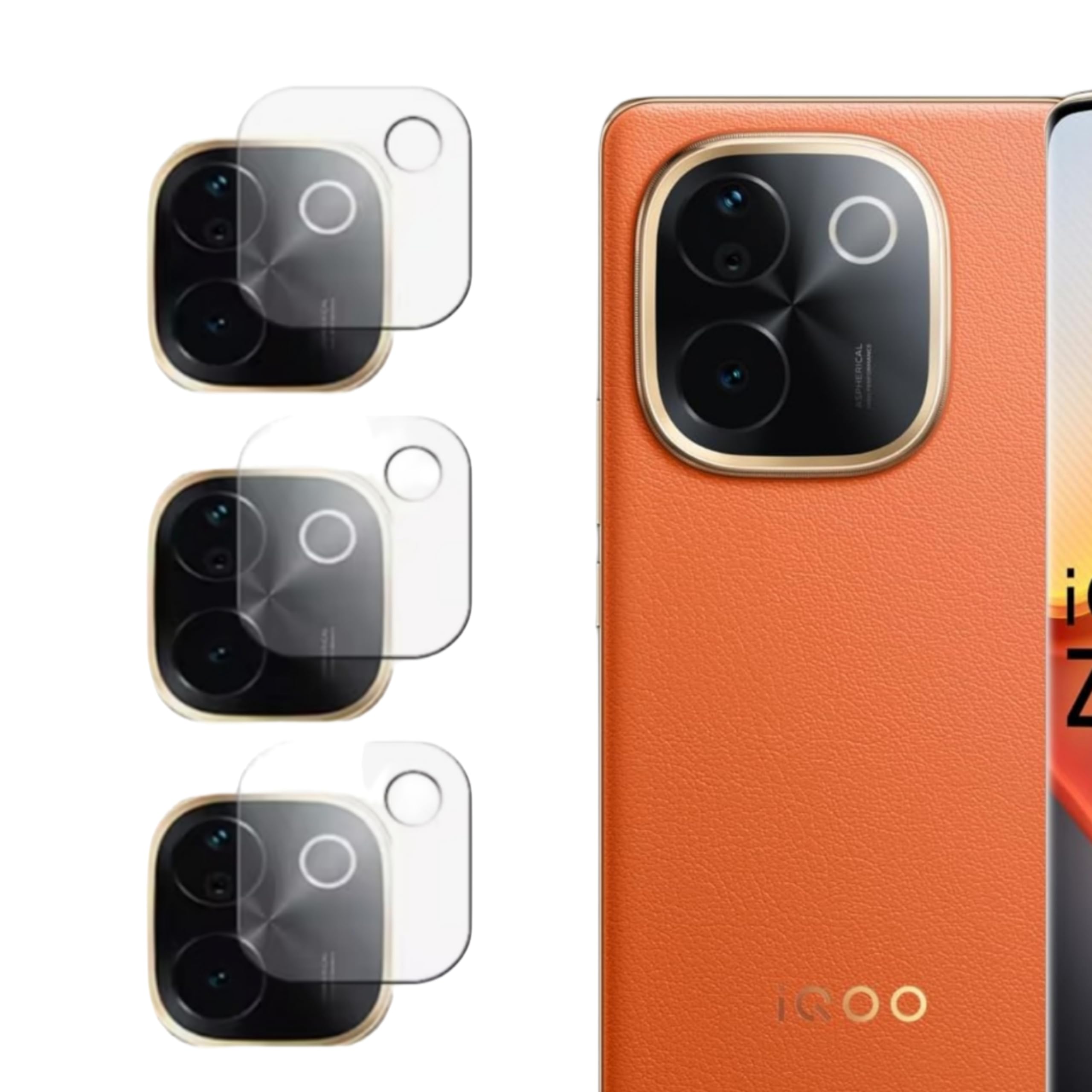 Ayra (Pack of 3) Iqoo Z9s pro Back Camera Tempered glass Screen protector with installation kit (B0DF36VV45) Amazon Price History, Amazon Price Tracker