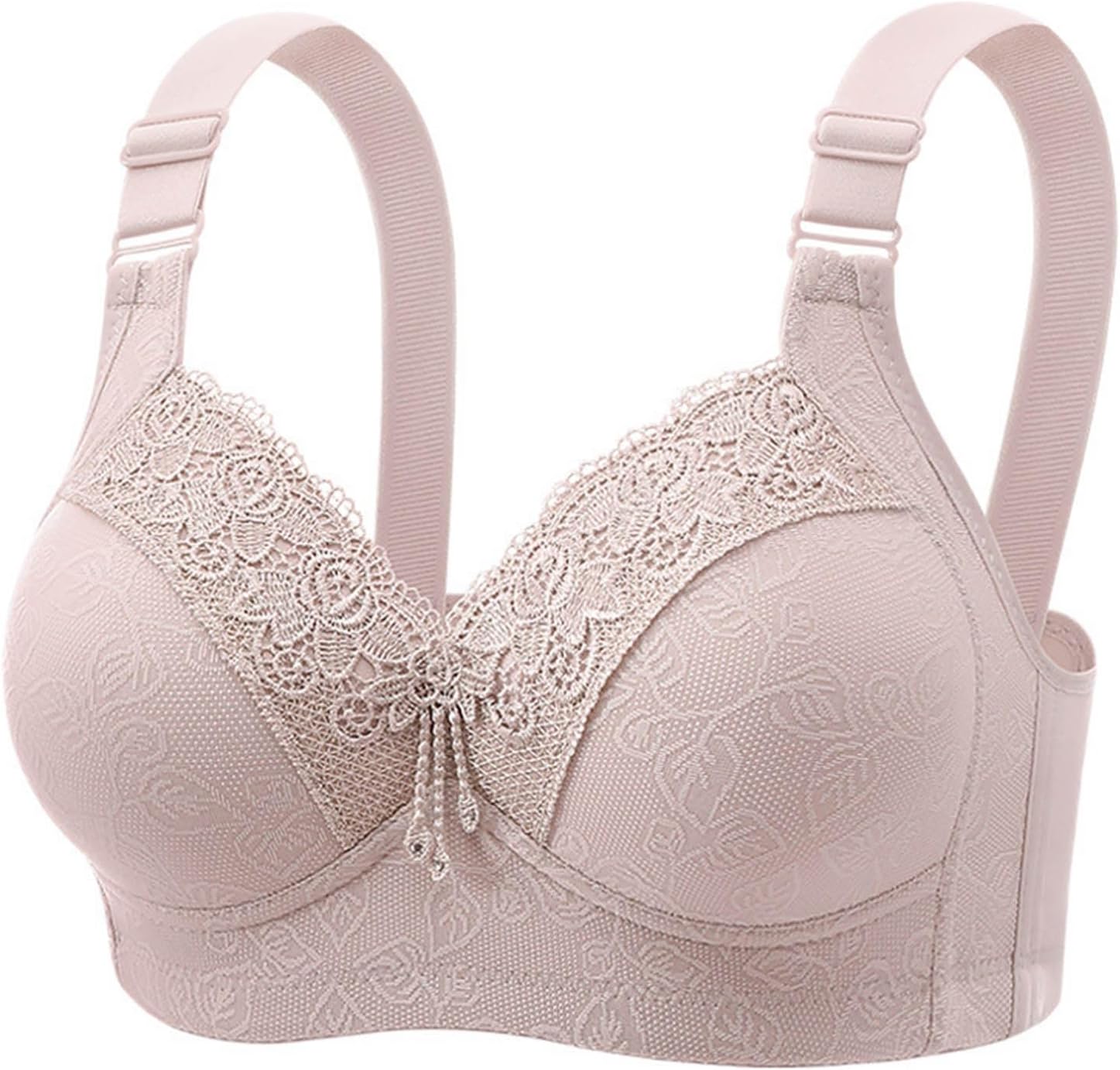 Daisy Bras for Women No Underwire Push Up Bralette Everyday Wear Soft Comfort Wire Free Full Support Bra