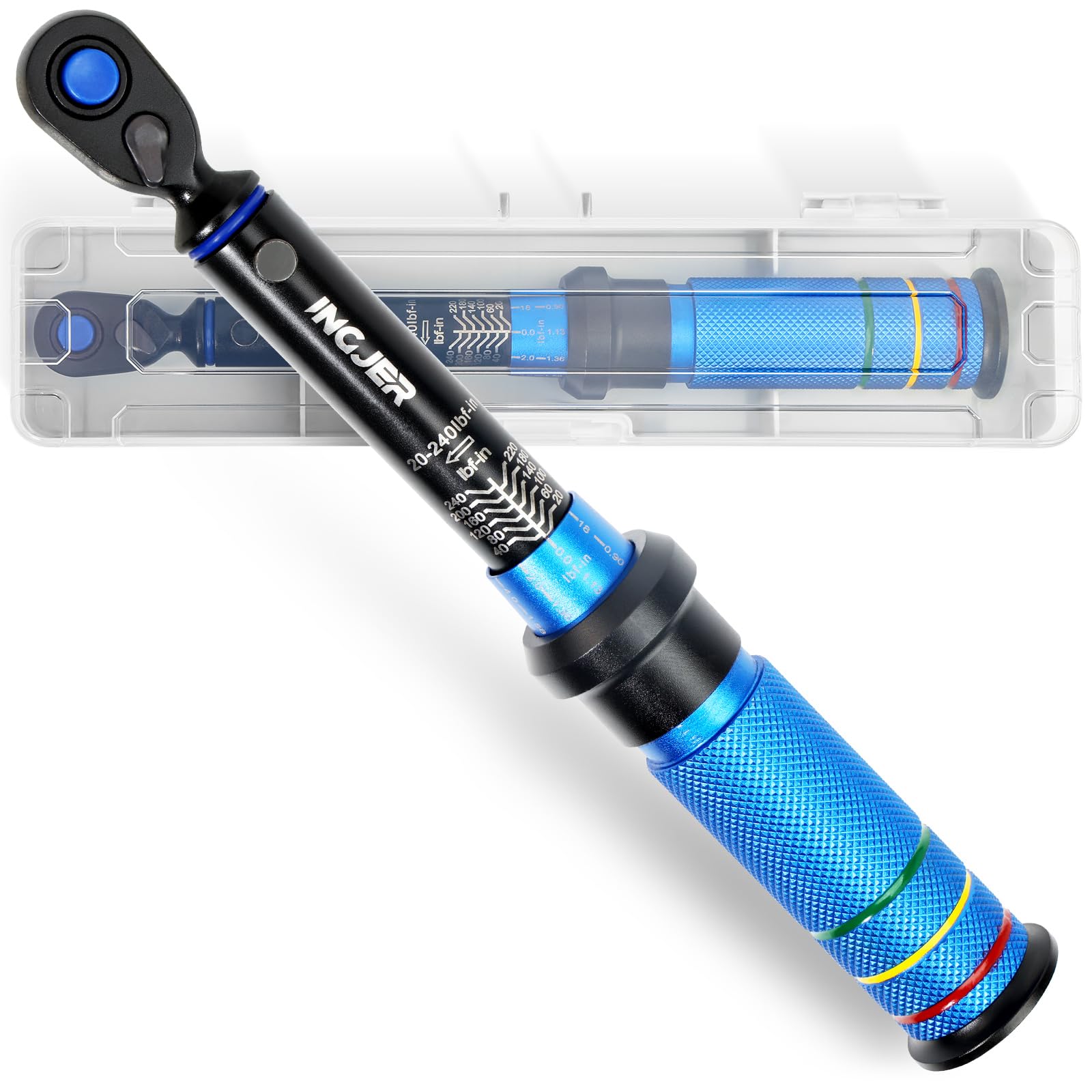 INGJER 1/4" Drive Torque Wrench ±3% 1