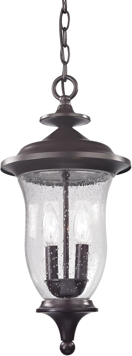 Cornerstone Lighting 8002EH/75 Thomas Lighting Hanging, 9W X 9D X 20H, Oil-Rubbed Bronze