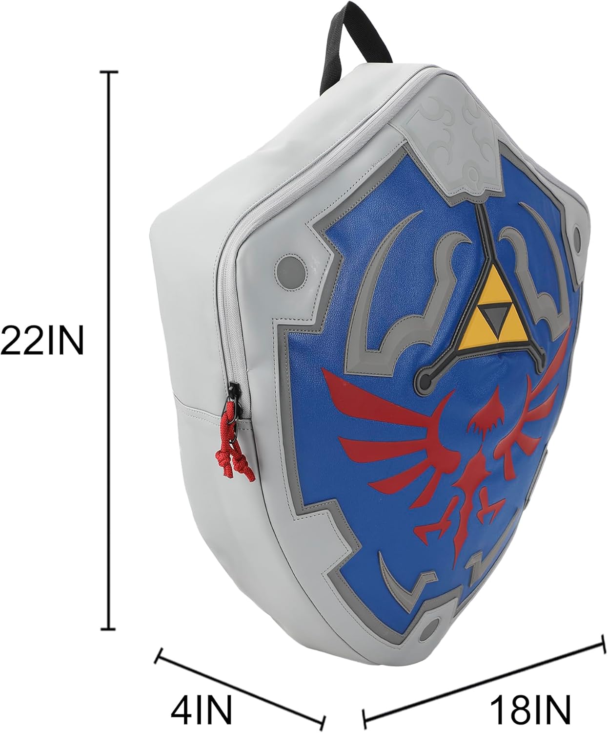 The Legend Of Zelda Hylian Shield 18.5" Novelty Backpack