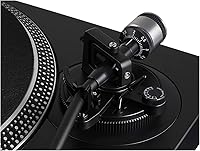 Vista 5 de Audio-Technica AT-LP120XBT-USB-BK - Tocadiscos inalámbricos de accionamiento directo (analógico, inalámbrico y USB), totalmente manual, 3