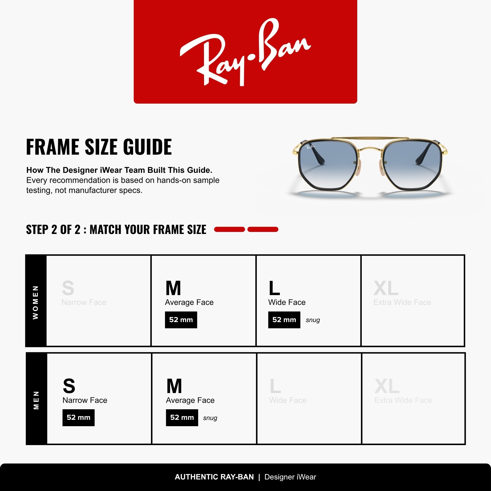 Ray-Ban Gafas de Sol Unisex Adulto
