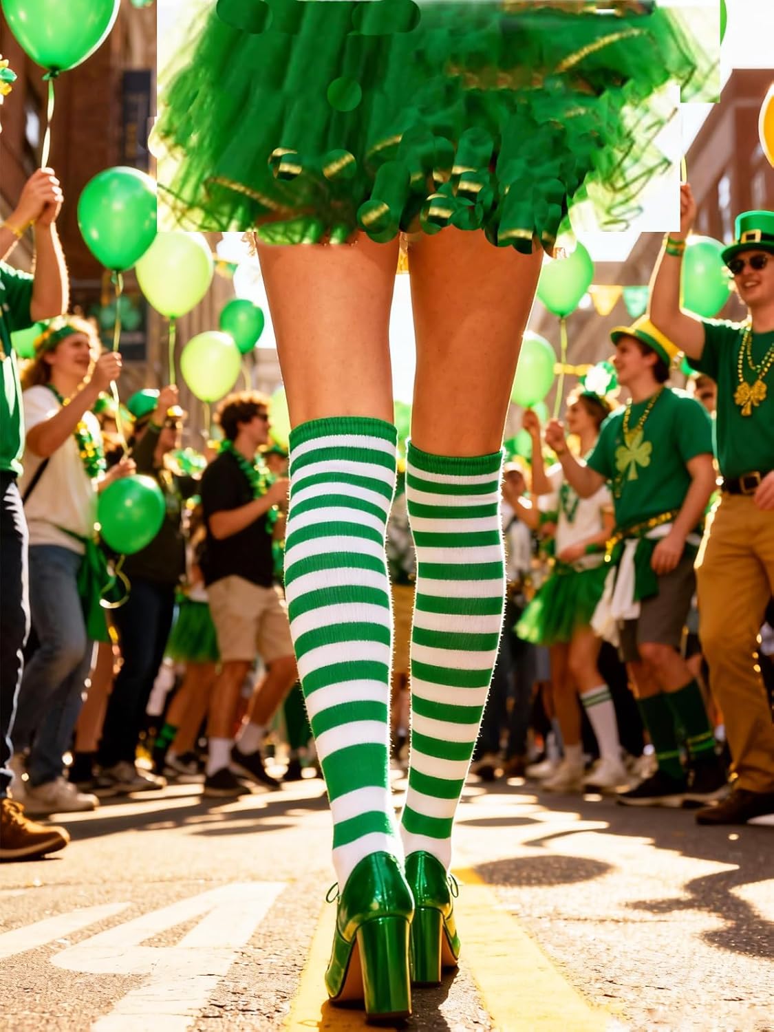 Knee High Socks for Women Cotton Long Socks - Image 3