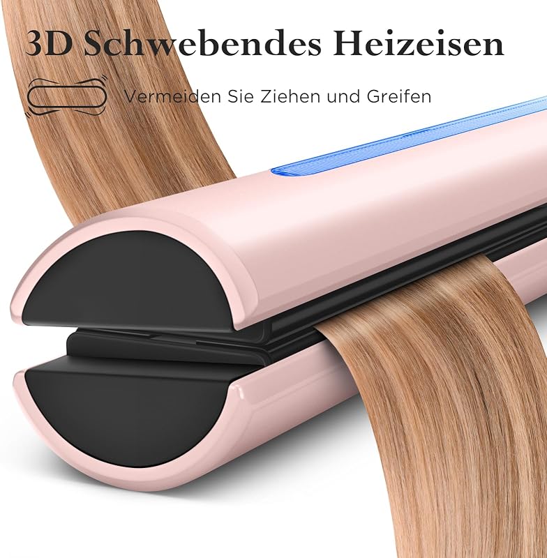 PARWIN PRO BEAUTY Infravörös Ionos Hajvasaló és Hajgöndörítő 2-in-1, 14 Hőfokozat 100-230°C, Kerámia Bevonat, Antisztatikus Hatás, Lila