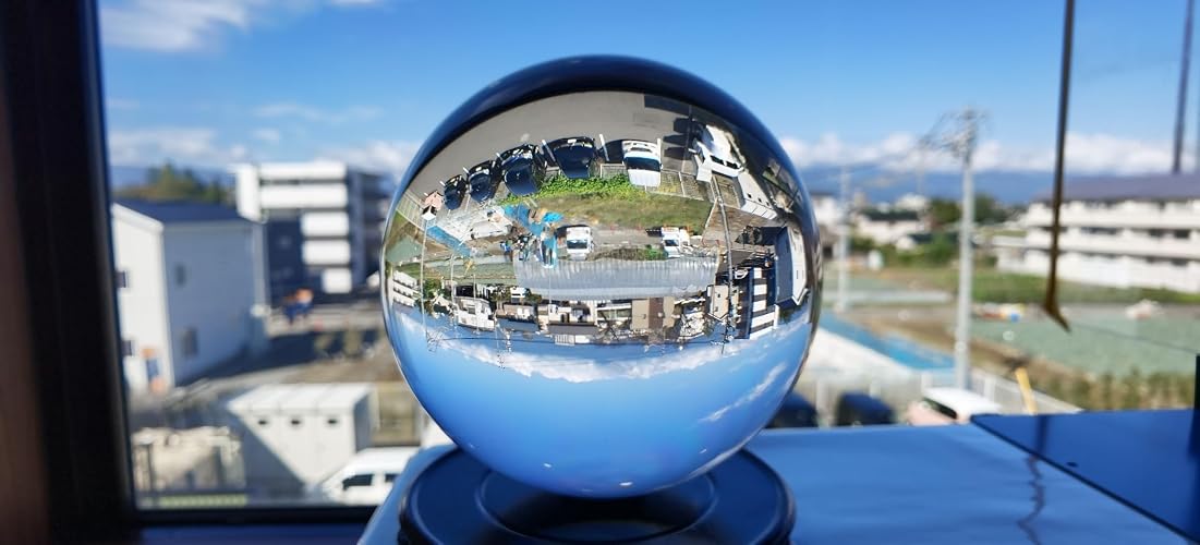 Amazon.co.jp: somnus 水晶玉 150mm 無色透明 クリスタルボール 水晶