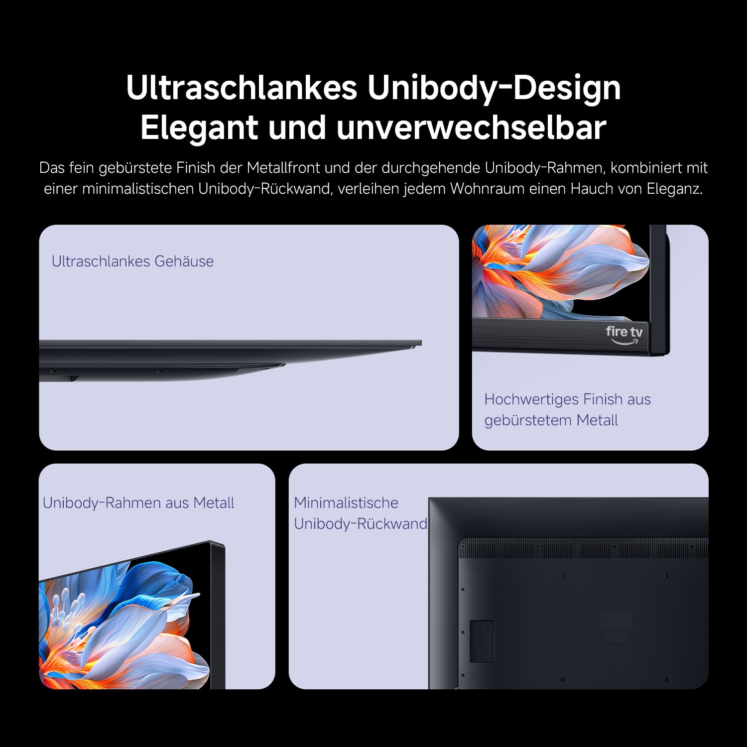 XIAOMI TV FX Mini LED 43 Zoll (101 cm), QD-Mini-LED-Smart-TV, 4K UHD, Fire TV, HDR10+, MEMC, DTS:X, AirPlay 2, HDMI, Filmmaker Mode, Sprachsteuerung mit Alexa