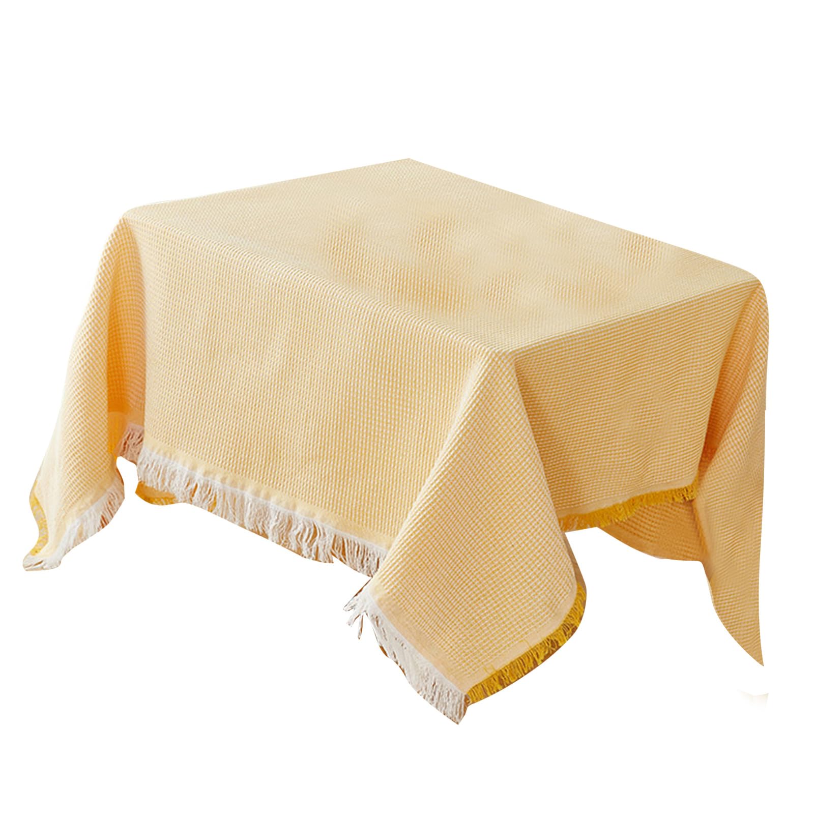 Tsophreniq Rectangle Tablecloth Fade Proof Table Slipcover Cloth for Holiday Gatherings Dining Event Easy Clean Cotton Linen Fabric Washable Tablecloth Gray