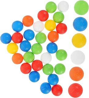 Kisangel 144 Peças Bolas De Brinquedo De Golfe Bolas De Plástico Novidade Bolas De Fluxo De Ar Produtos Masculinos Bolas Personalizadas Bolas De Golfe Masculinas Acessórios De Treinamento