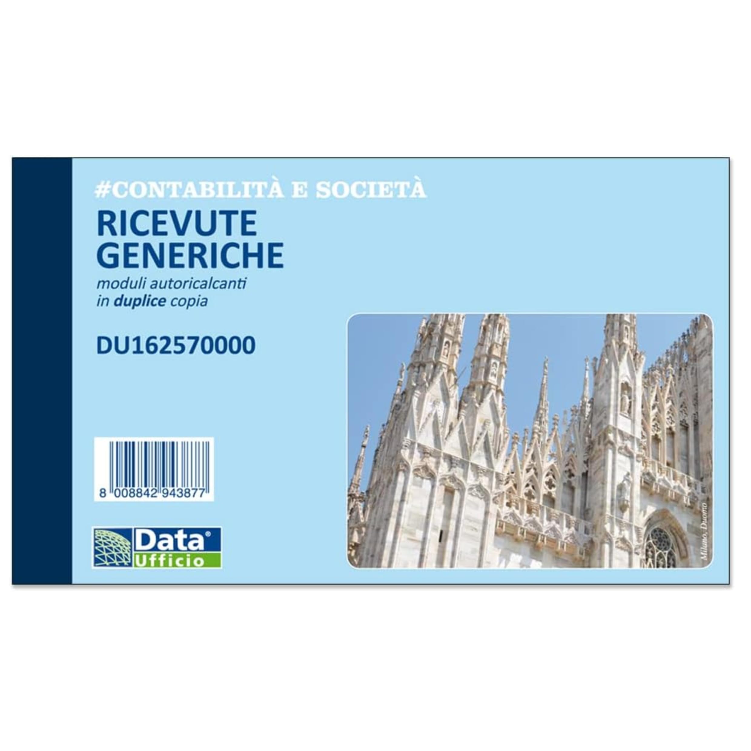 As Global 40pz Blocchi Ricevute Generiche Denaro Autoricalcanti Duplice Copia Ricevuta di Pagamento con Fogli Staccabili Numerati per Professionisti, Aziende, Associazioni e Attività Commerciali