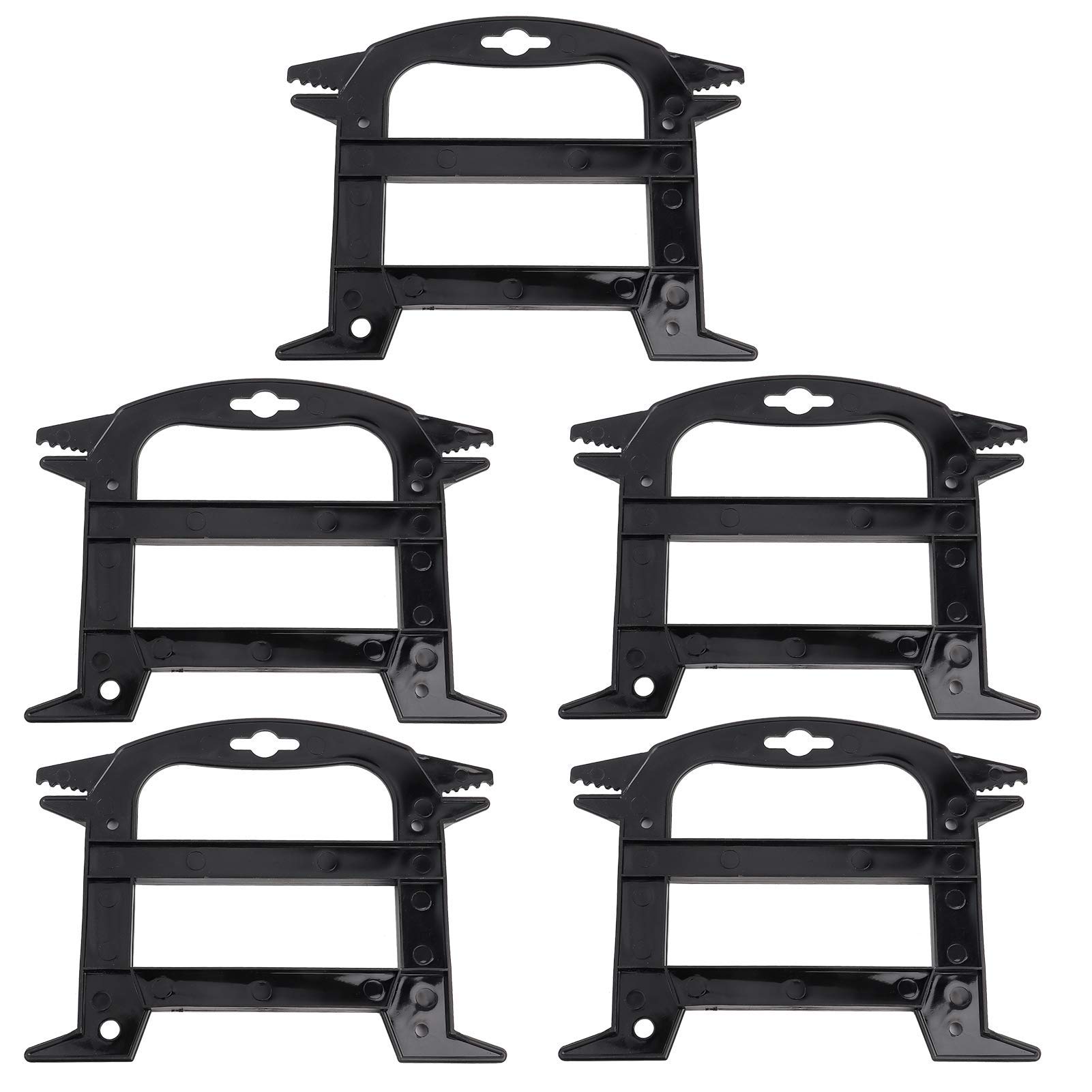 Vgeby Black 5Pcs Paracord Winder, Durable Cord Organizer With Spool Tool For Hiking, Camping, Emergency Preparedness, And Outdoor Activities