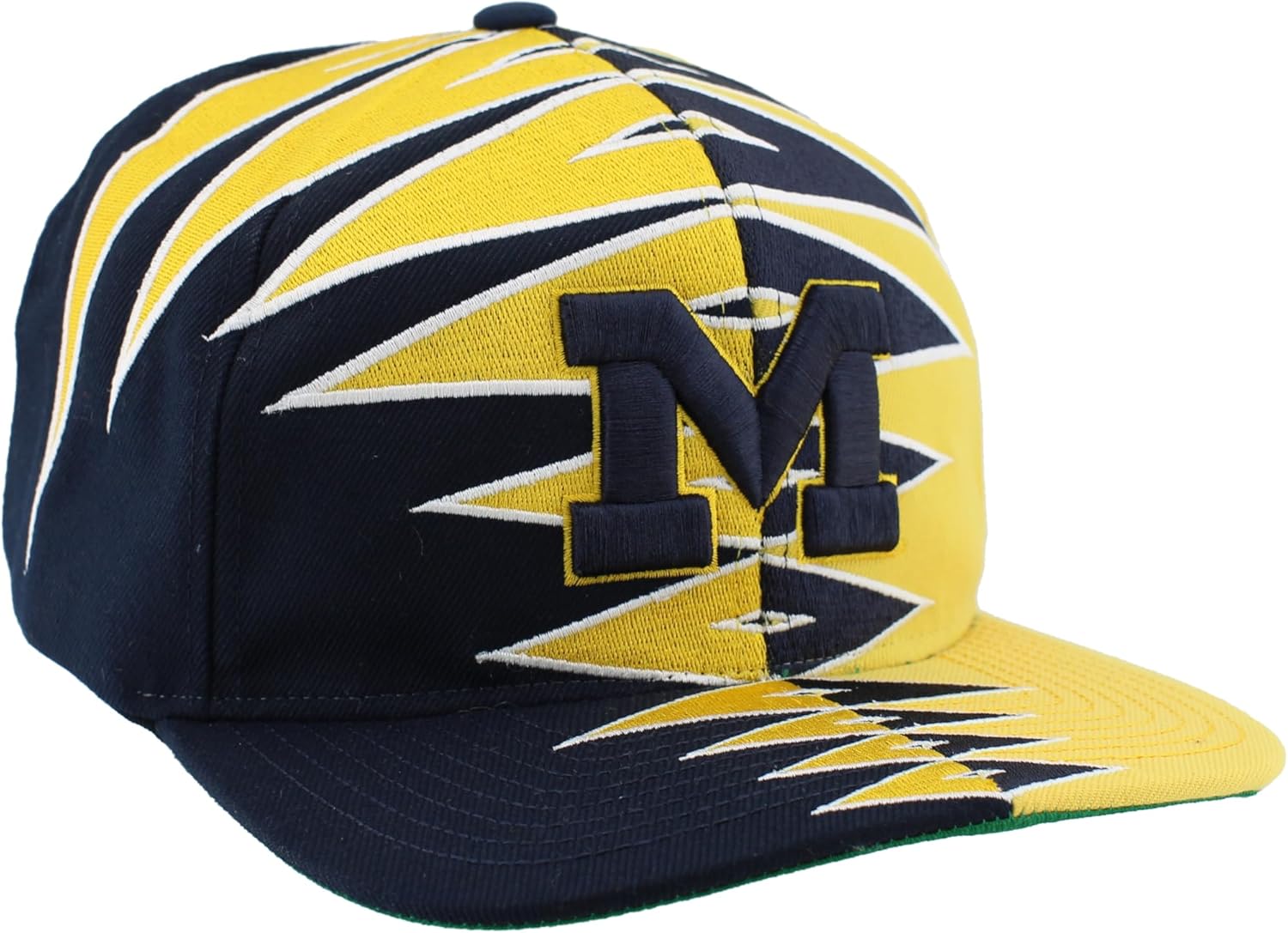 ZHATS NCAA Officially Licensed Adjustable Snapback Hat Team Color Split